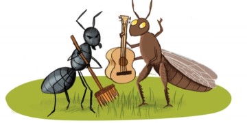 Ο χριστουγεννιάτικος μέρμηγκας