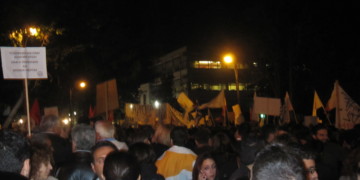 Σκηνικό λαϊκής ανταρσίας