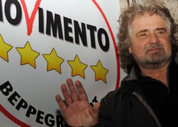 Ο Γκρίλο και το κόμμα των πέντε διαττόντων αστέρων