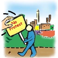 Ας διαδηλώσουν στους αγρούς…