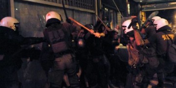 Όργιο αστυνομικής καταστολής στο Κερατσίνι