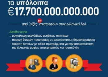 Παιδεία-Υγεία: Ό,τι περισσεύει από την ελεηµοσύνη…