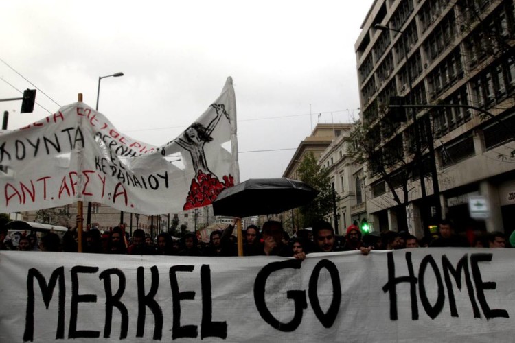 Όρκους πίστης στη λιτότητα  αντάλλαξαν Σαμαράς-Μέρκελ