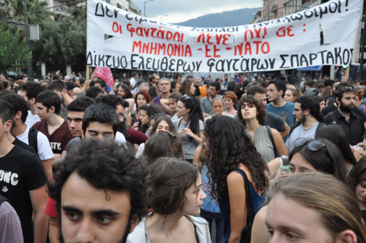 Δίκτυο Σπάρτακος: Η νεολαία δεν είναι αναλώσιμη και εμεταλλεύσιμη