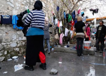 Η ειρήνη και το σχοινί της μπουγάδας