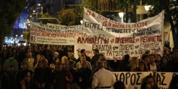 «Ναι» στους πρόσφυγες, «Όχι» στον πόλεμο!
