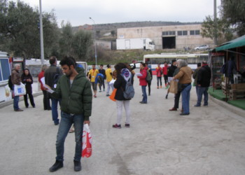ΑΝΤΑΡΣΥΑ – Περιοδεία σε Μόρια και Κάρα Τεπέ