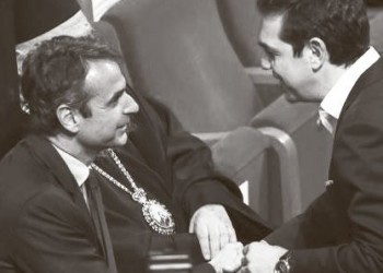 Στον πάγκο θέλουν τον Κυριάκο ο Σόιμπλε και η Μέρκελ