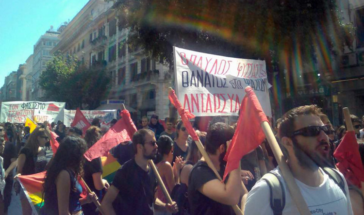 Στους δρόμους ενάντια στην αστική σαπίλα και το νεοφασισμό