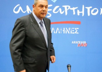Καμμένος: Στις ένοπλες δυνάμεις δεν γίνονται δεκτές καταγγελίες από «ανώνυμα δίκτυα» (vid)