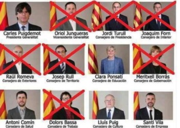 Πολιτικοί κρατούμενοι οι ηγέτες της Καταλονίας