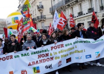 Τέλος της ελεύθερης πρόσβασης στα πανεπιστήμια της Γαλλίας