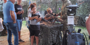 Η απόβαση του  Ελληνικού Στρατού στη  ΔΕΘ