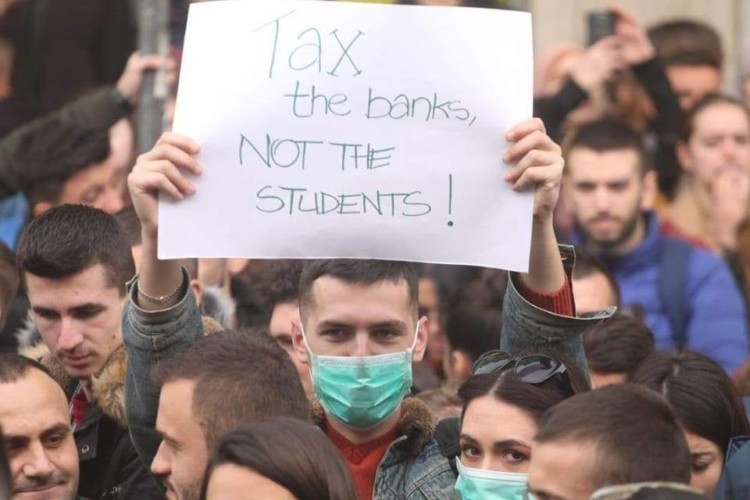 Albania: Student uprising against the gangster neoliberalism.