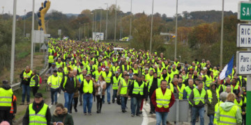 La mobilisation des gilets jaunes ne faiblit pas