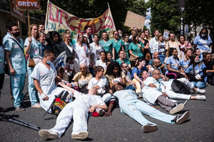 La grève continue de s’étendre aux urgences hospitalières