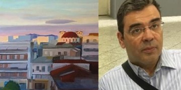 Έκθεση ζωγραφικής του Βασίλη Παπαγεωργίου με τοπία του Αγρινίου