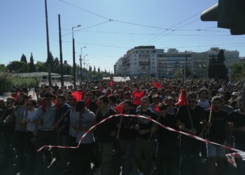 Η σπίθα άναψε από  το κίνημα της νεολαίας…