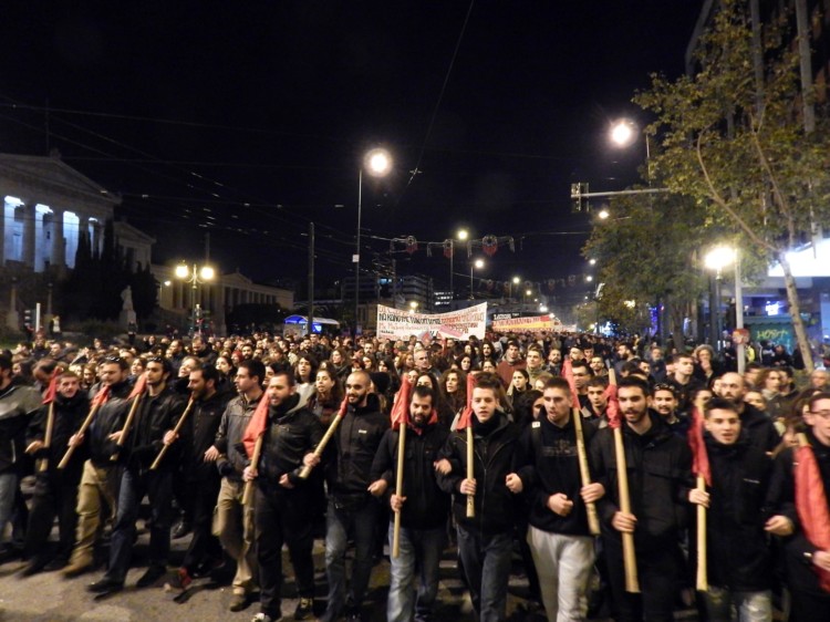 Τελεσίγραφο του κινήματος απέναντι στην καταστολή