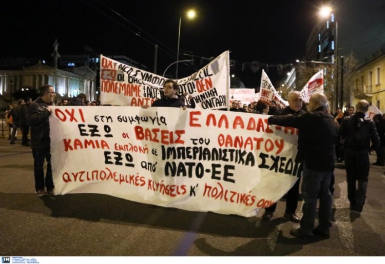 Η ΝΔ ψήφισε τη συμφωνία του ΣΥΡΙΖΑ για τις αμερικανικές βάσεις