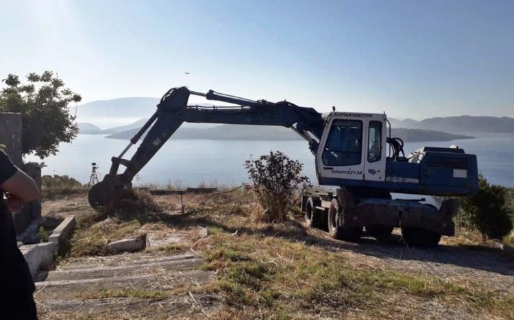 Κέρκυρα: Παράνομες εργασίες στον Ερημίτη