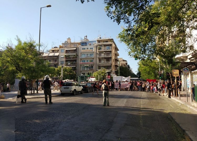 Με επικεφαλής Μπογδάνο-Κασιδιάρη η αστυνομία κτύπησε τους αντιφασίστες