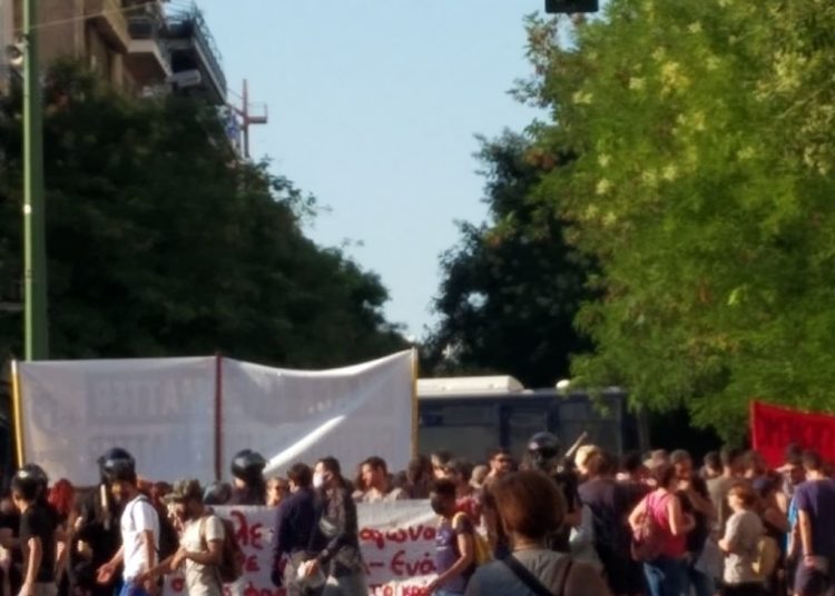 Με επικεφαλής Μπογδάνο-Κασιδιάρη η αστυνομία κτύπησε τους αντιφασίστες