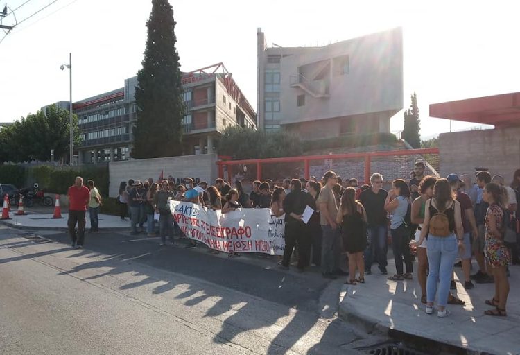 ΣΜΤ: Μαχητική κινητοποίηση και στάση εργασίας στον «Ελλάκτωρ»