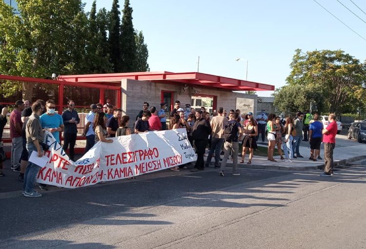 ΣΜΤ: Μαχητική κινητοποίηση και στάση εργασίας στον «Ελλάκτωρ»