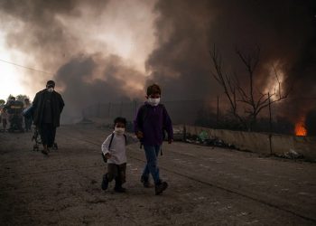 Εμπρησμός κυβέρνησης και ΕΕ  σε Μόρια και ζωές προσφύγων