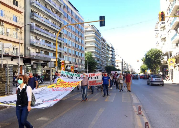 Ξεσηκωμός στη Θεσσαλλονίκη για το δικαίωμα στην αναπνοή!