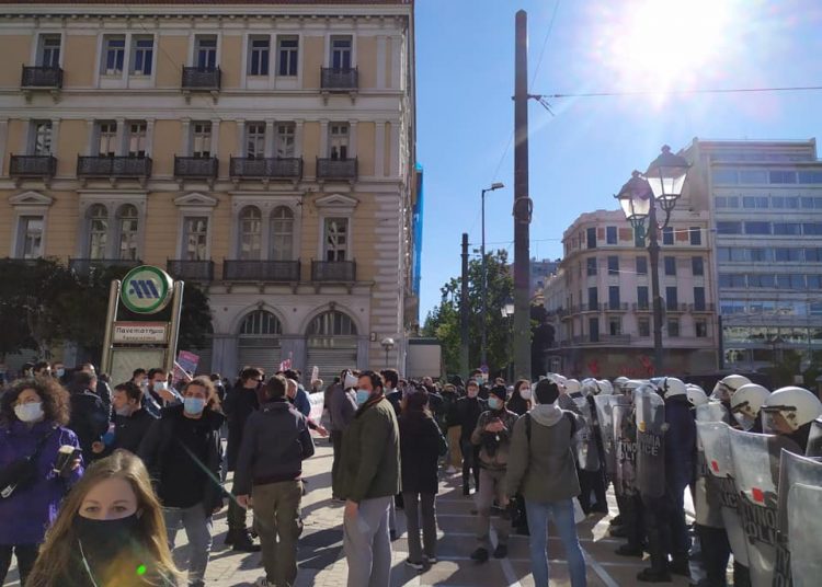 Δυναμικές διαδηλώσεις φοιτητών-εκπαιδευτικών, προάγγελος μεγάλων αγώνων (φωτο+βιντεο)