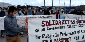 Ριτσώνα: Σε νέες συνεχόμενες κινητοποιήσεις οι πρόσφυγες κόντρα στην κρατική αδιαφορία (βίντεο)