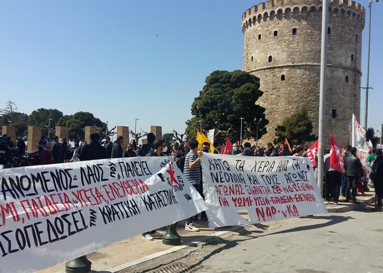 Τρίτη βδομάδα αγωνιστικών διαδηλώσεων στις γειτονιές (φωτο+βίντεο)