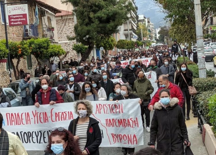 Τεράστιες πορείες στις γειτονιές της Αθήνας και όλης της Ελλάδας! (φωτο+βιντεο)