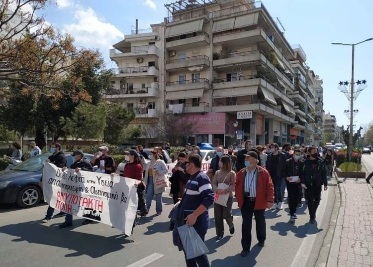 Τρίτη βδομάδα αγωνιστικών διαδηλώσεων στις γειτονιές (φωτο+βίντεο)
