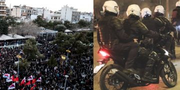 Νέα Σμύρνη: Έκρηξη οργής, ολονύχτια καταστολή (Videos)