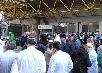 Ευαγγελισμός: Μεγάλη συγκέντρωση-απάντηση στα πρόστιμα κατά ειδικευόμενων (φωτο+βιντεο)