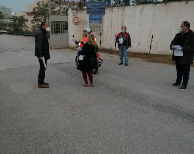 Απεργία 6 Μάη: Εξορμήσεις σε Ναυπηγεία Σκαραμαγκά, αμαξοστάσια ΟΣΥ και λιμάνι Πειραιά (φωτο)