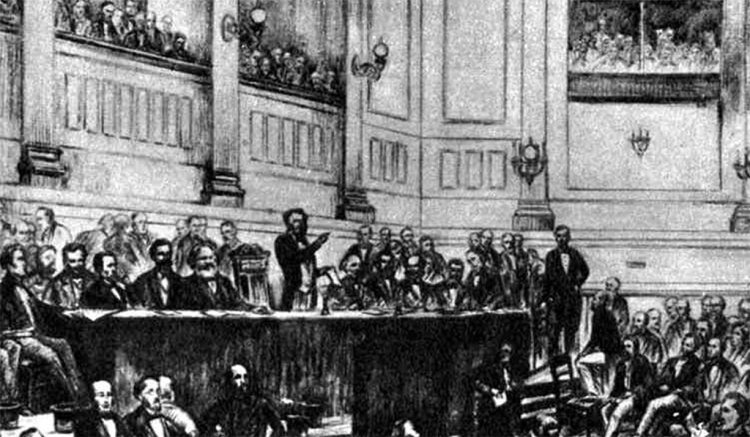 Παρισινή Κομμούνα: Ο ρόλος της πρώτης Διεθνούς