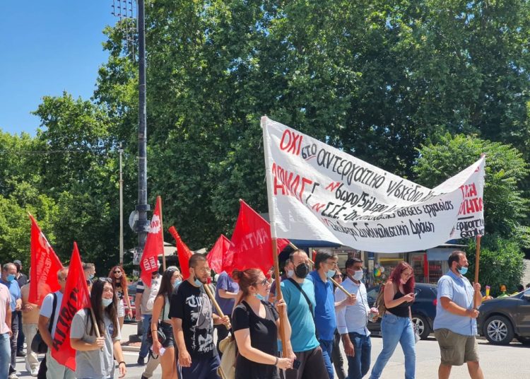 Νέα απεργιακή απάντηση στο νομοσχέδιο Χατζηδάκη σε όλη την χώρα (φώτο)