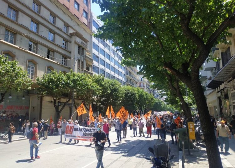 Νέα απεργιακή απάντηση στο νομοσχέδιο Χατζηδάκη σε όλη την χώρα (φώτο)