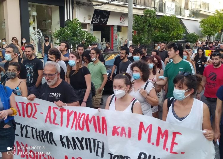 Μαζική πορεία στην Ηλιούπολη ενάντια στα κυκλώματα trafficking
