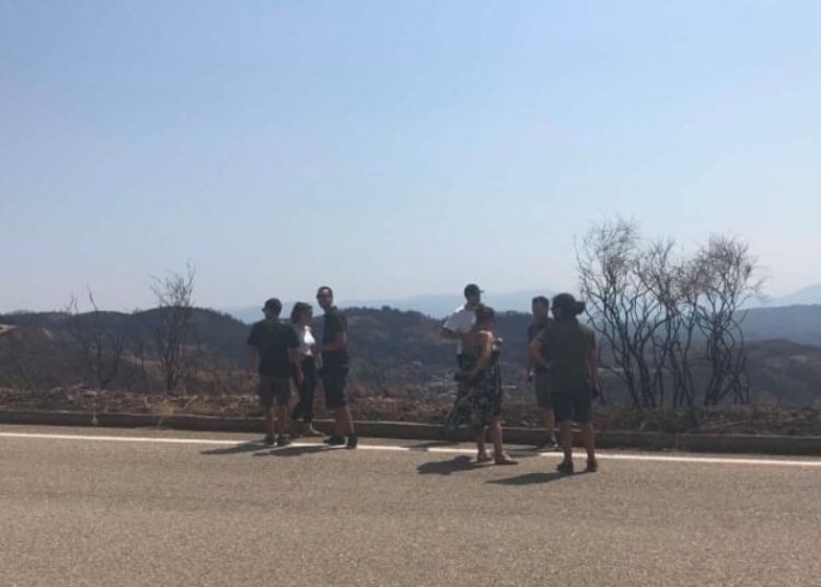 ΑΡΠΑ Δυτικής Ελλάδας: Περιοδεία στις πυρόπληκτες περιοχές της Ολυμπίας (φωτογραφίες)