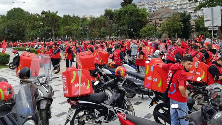 Οι διανομείς νίκησαν με αγώνα και αλληλεγγύη
