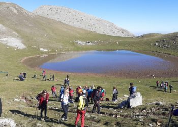 Άγραφα: Συμβολική ανάβαση διαμαρτυρίας ενάντια στο αιολικό πάρκο