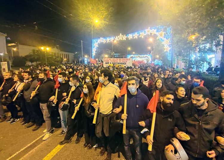 Η νεολαία τίμησε τη μνήμη του Αλέξανδρου Γρηγορόπουλου (βίντεο)