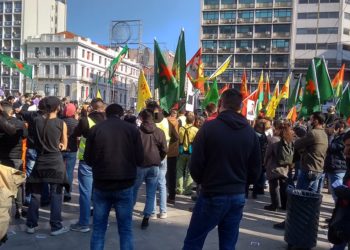 Κινητοποίηση ενάντια στα pushback και τη βία των συνόρων (φωτο)