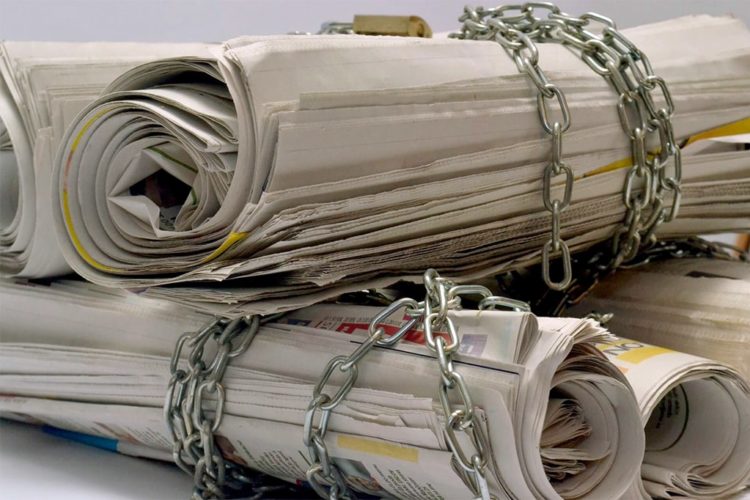 Όχι στη φίμωση του έντυπου τύπου! Να μην περάσει η τροπολογία της λογοκρισίας