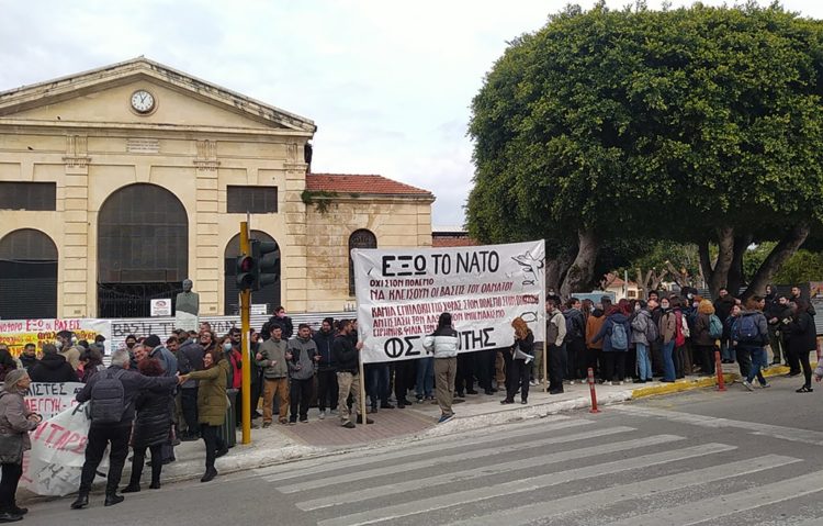 Aντιπολεμική αντιιμπεριαλιστική κινητοποίηση στη Βάση της Σούδας την Κυριακή